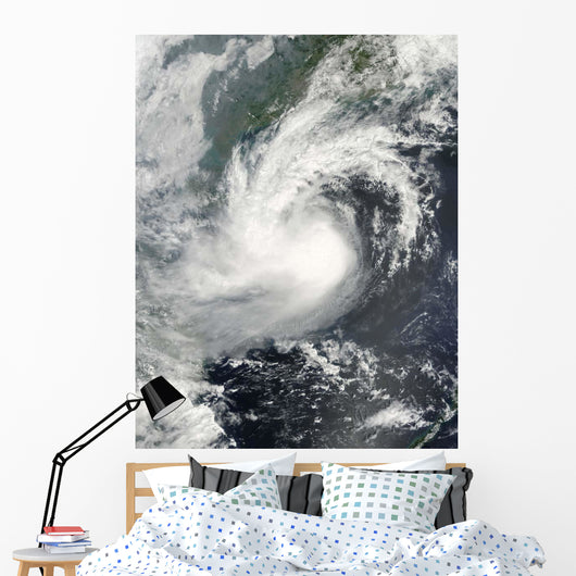 Tropical Storm Parma Approaching Wall Decal