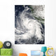 Hurricane Rick Hovers over Wall Decal