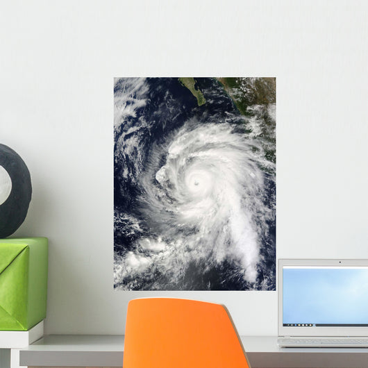 Hurricane Rick Southwest Baja Wall Decal