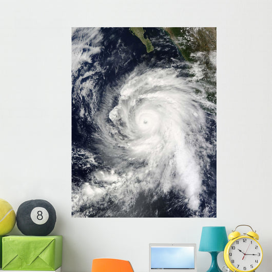 Hurricane Rick Southwest Baja Wall Decal