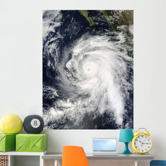 Hurricane Rick Southwest Baja Wall Decal