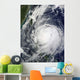 Typhoon Lupit off Philippines Wall Decal