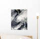 Tropical Storm Rick Approaching Wall Decal