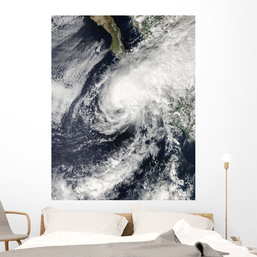 Tropical Storm Rick Approaching Wall Decal