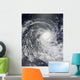 Cyclone Anja over Southern Wall Decal