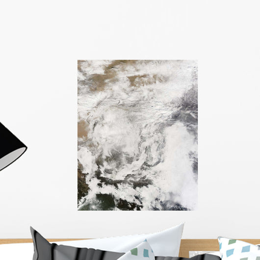 Heavy Snowfall China Wall Decal