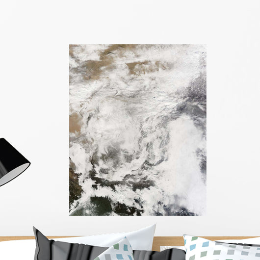 Heavy Snowfall China Wall Decal