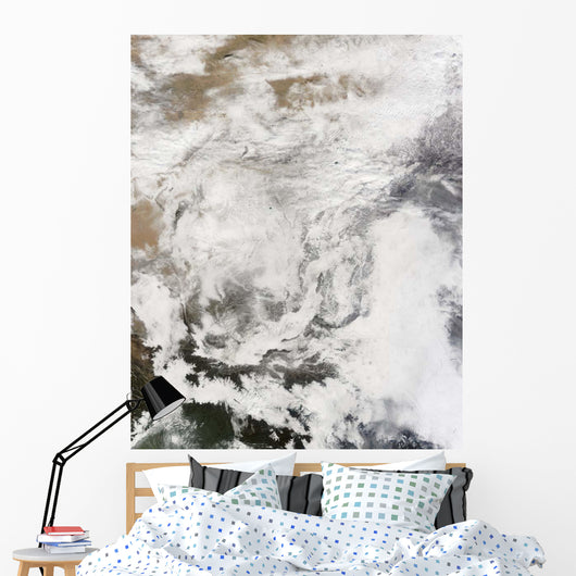 Heavy Snowfall China Wall Decal