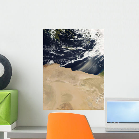 Dust Storm over Egypt Wall Decal