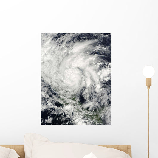 Hurricane Ida over Nicaragua Wall Decal