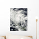 Hurricane Ida over Nicaragua Wall Decal