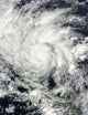 Hurricane Ida over Nicaragua Wall Decal