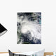 Tropical Storm Ida Caribbean Wall Decal Design 1
