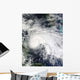 Tropical Storm Ida Caribbean Wall Decal Design 1