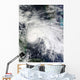 Tropical Storm Ida Caribbean Wall Decal Design 1