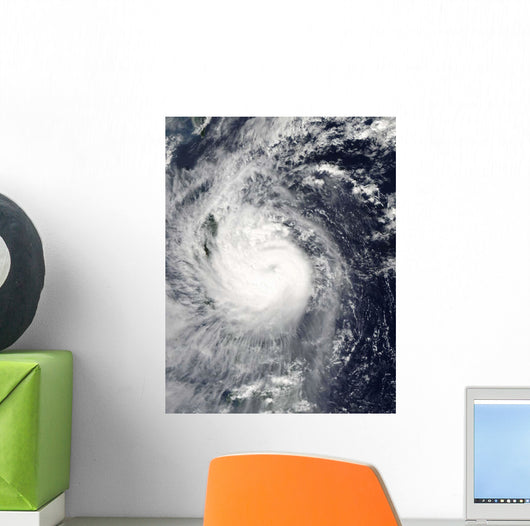 Typhoon Mirinae Heading West Wall Decal