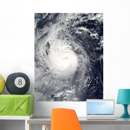 Typhoon Mirinae Heading West Wall Decal