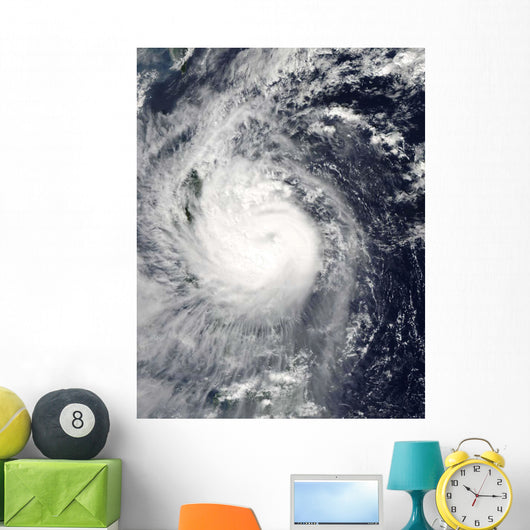 Typhoon Mirinae Heading West Wall Decal