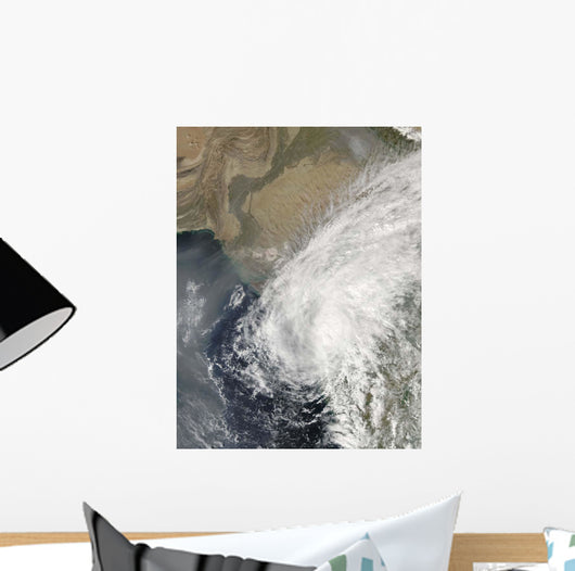 Tropical Storm Phyan near Wall Decal