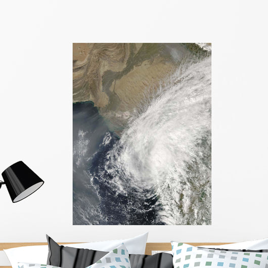 Tropical Storm Phyan near Wall Decal
