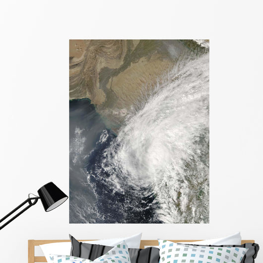 Tropical Storm Phyan near Wall Decal