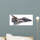 Illustration Orbiter Cutaway Space Wall Decal