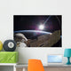 International Space Station Backdropped Wall Decal Design 8