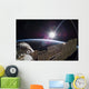 International Space Station Backdropped Wall Decal Design 8