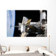 Docked Soyuz Spacecraft over Wall Decal