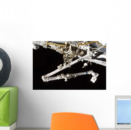Canadian-built Space Station Remote Wall Decal