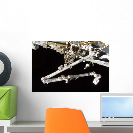 Canadian-built Space Station Remote Wall Decal