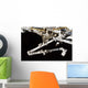 Canadian-built Space Station Remote Wall Decal