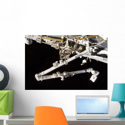 Canadian-built Space Station Remote Wall Decal