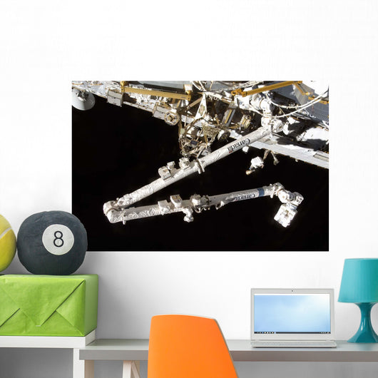 Canadian-built Space Station Remote Wall Decal