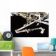 Canadian-built Space Station Remote Wall Decal