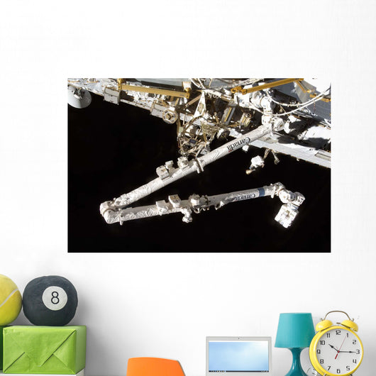 Canadian-built Space Station Remote Wall Decal