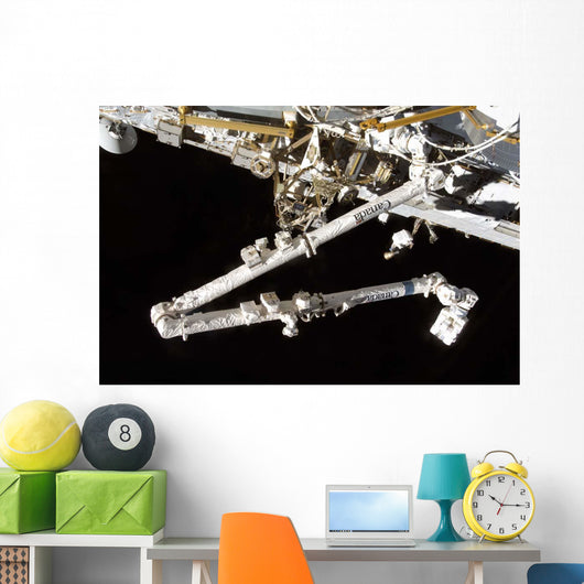 Canadian-built Space Station Remote Wall Decal