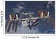 International Space Station Orbit Wall Decal Design 6