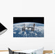 International Space Station Orbit Wall Decal Design 3