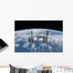 International Space Station Orbit Wall Decal Design 3