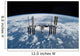 International Space Station Orbit Wall Decal Design 3