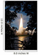 Space Shuttle Atlantis Lifts Wall Decal Design 22