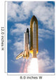 Space Shuttle Atlantis Lifts Wall Decal Design 18