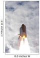 Space Shuttle Atlantis Lifts Wall Decal Design 13