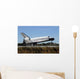 Space Shuttle Atlantis Touches Wall Decal Design 4