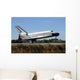 Space Shuttle Atlantis Touches Wall Decal Design 4
