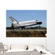 Space Shuttle Atlantis Touches Wall Decal Design 4