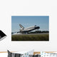 Space Shuttle Atlantis Touches Wall Decal Design 3