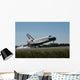 Space Shuttle Atlantis Touches Wall Decal Design 3