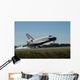 Space Shuttle Atlantis Touches Wall Decal Design 3